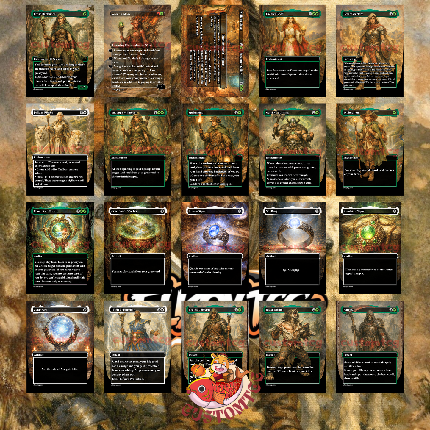 Yuma, Proud Protector Custom Deck