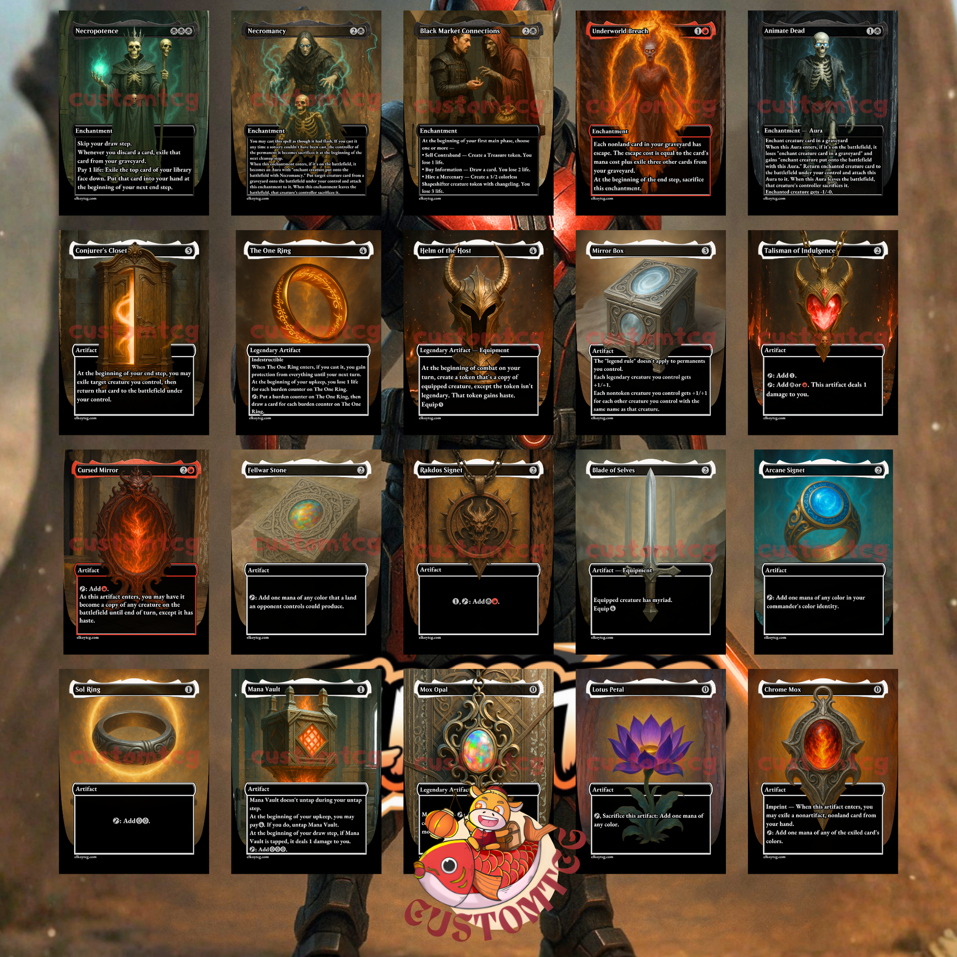 Deadpool, Trading Card – Custom Deck – ElkoyTCG