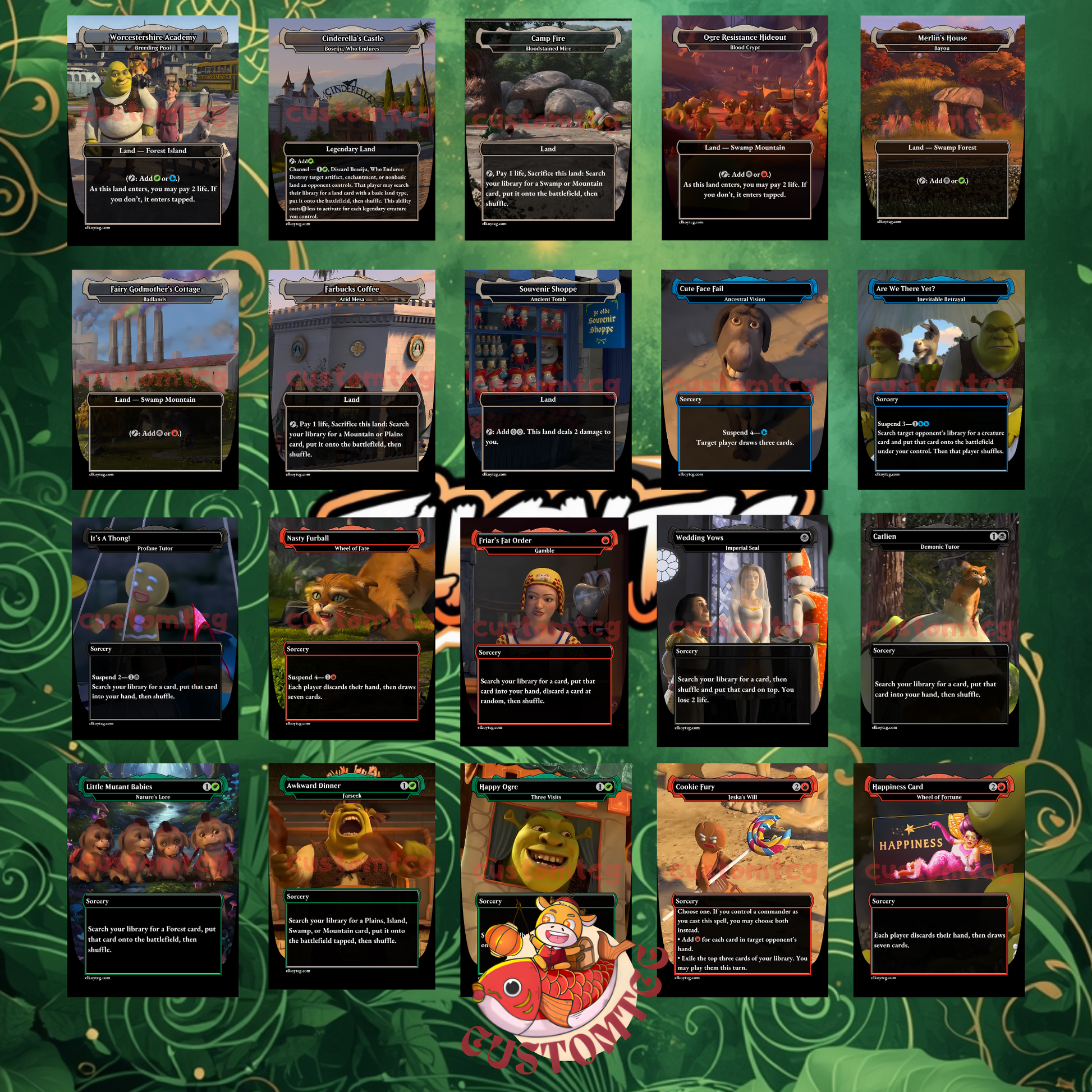 Shrek Custom Deck