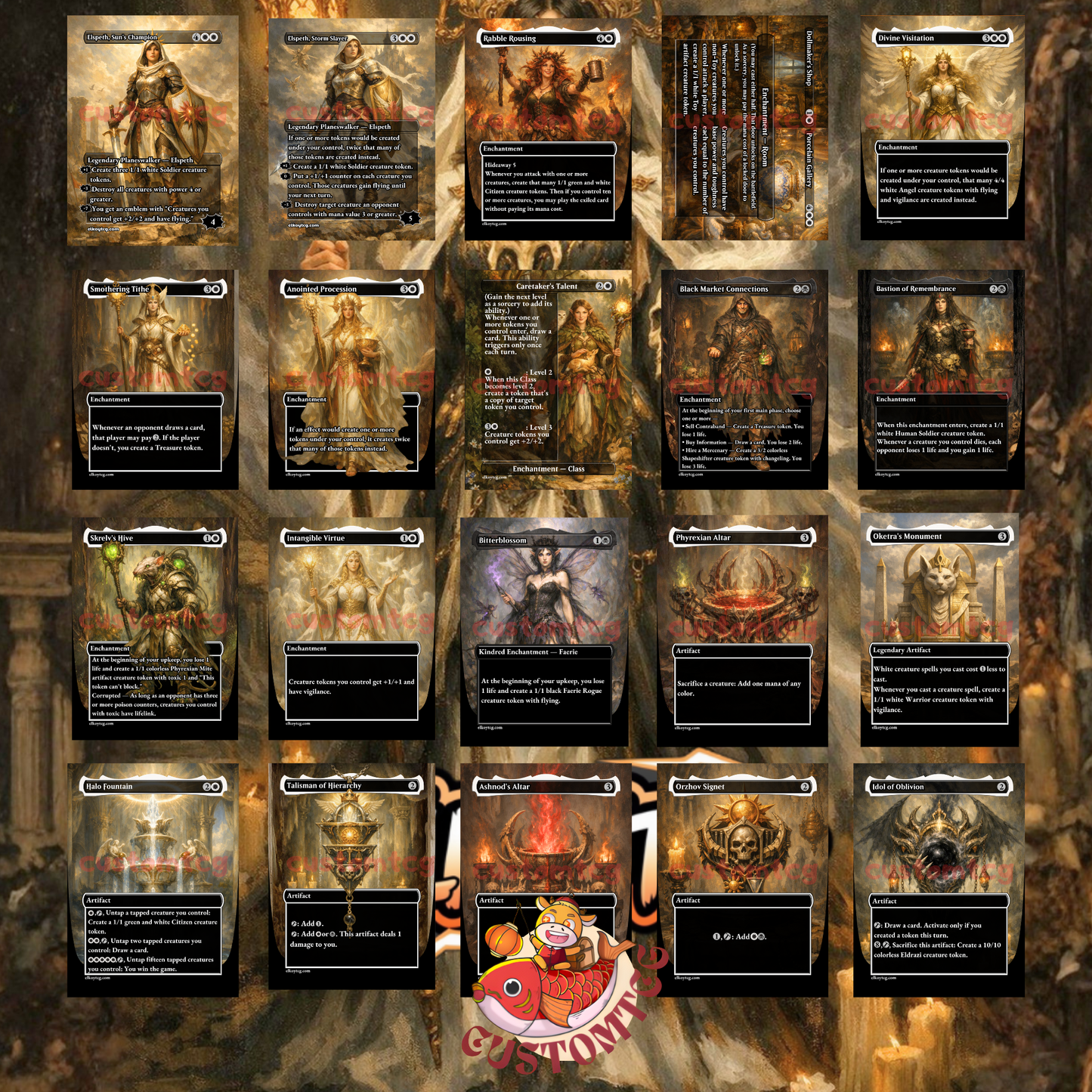Thalisse, Reverent Medium Custom Deck