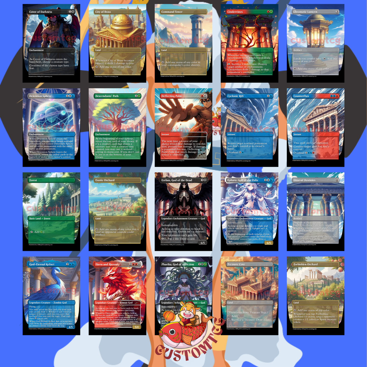 Gods Custom Deck - Niv-Mizzet Reborn