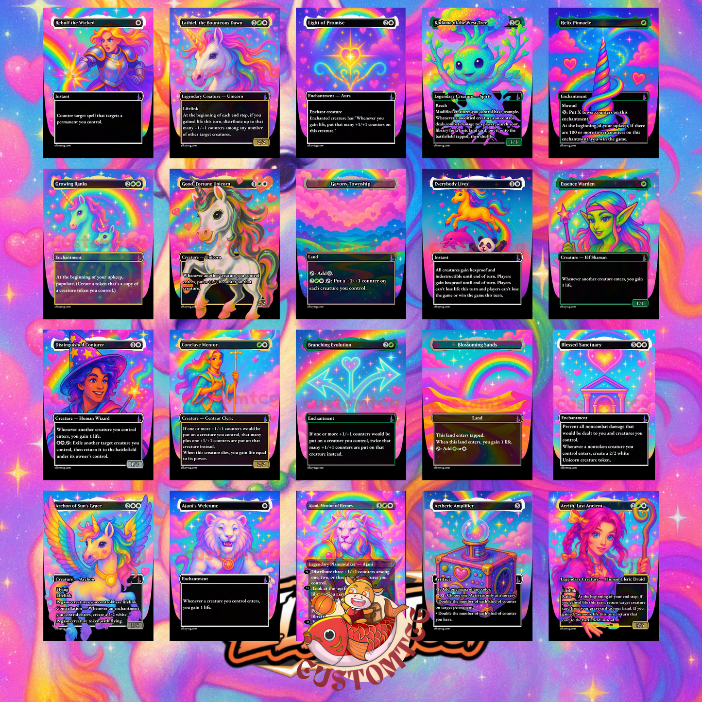 🌈 Lathiel, the Bounteous Dawn – Custom Deck