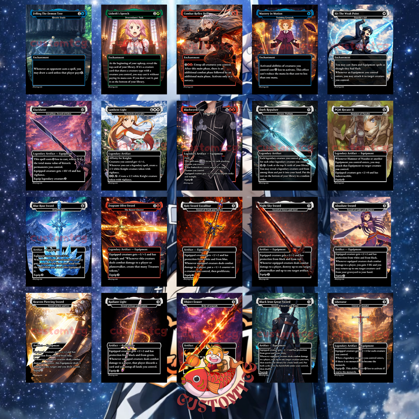 SAO Custom Deck