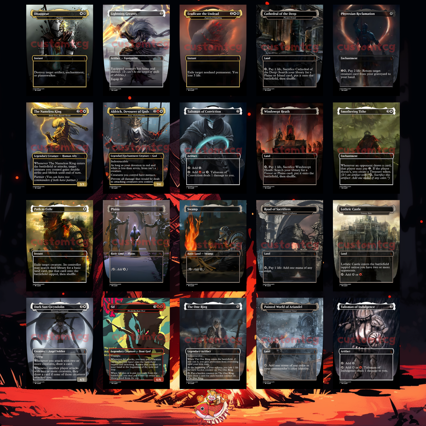 Dark Souls Custom Deck – ElkoyTCG