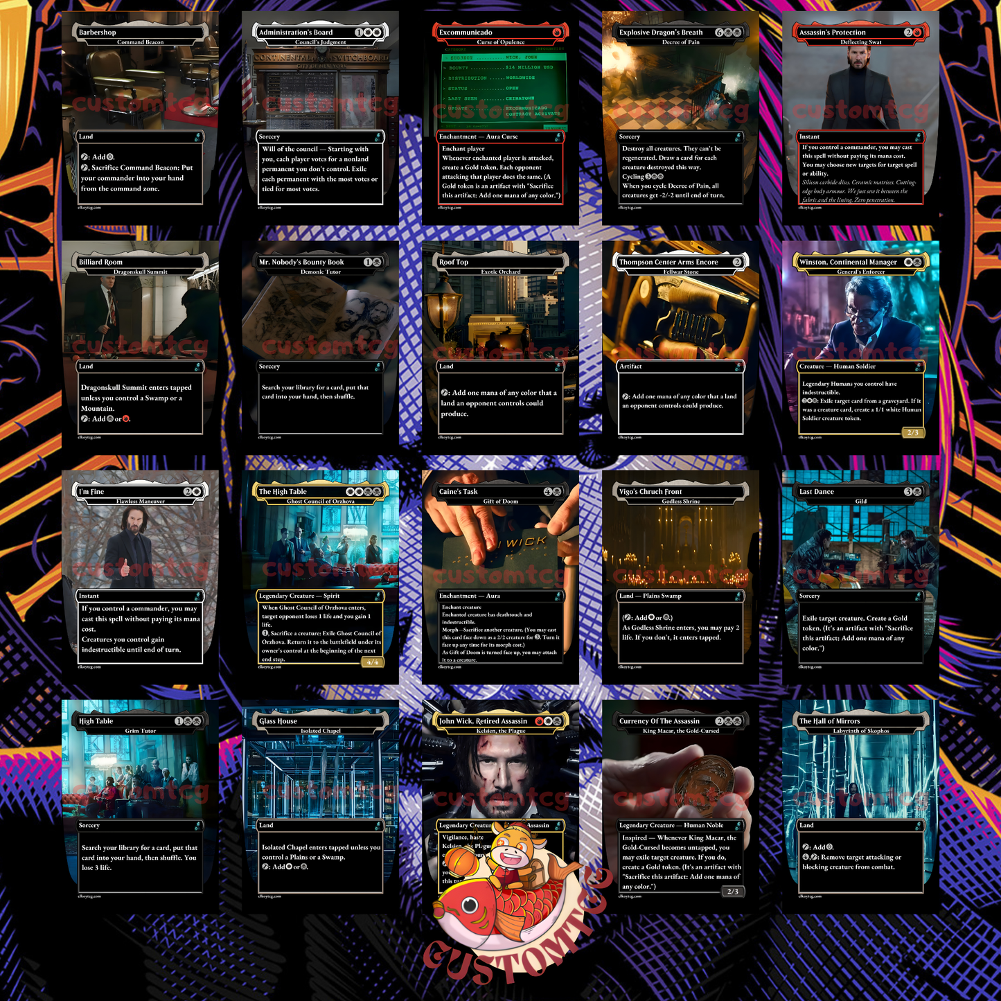 John Wick Commander Deck