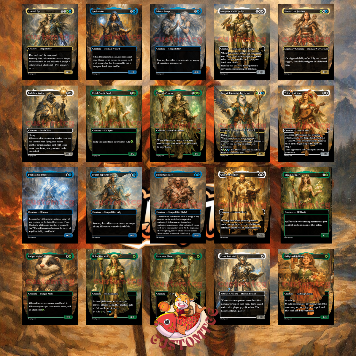 Aang, at the Crossroads — Bant Clone Custom Deck
