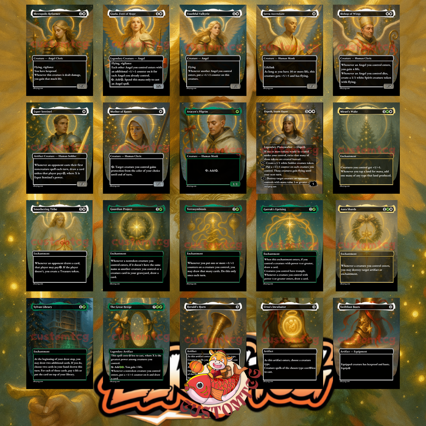 Sigarda, Font of Blessings Custom Deck