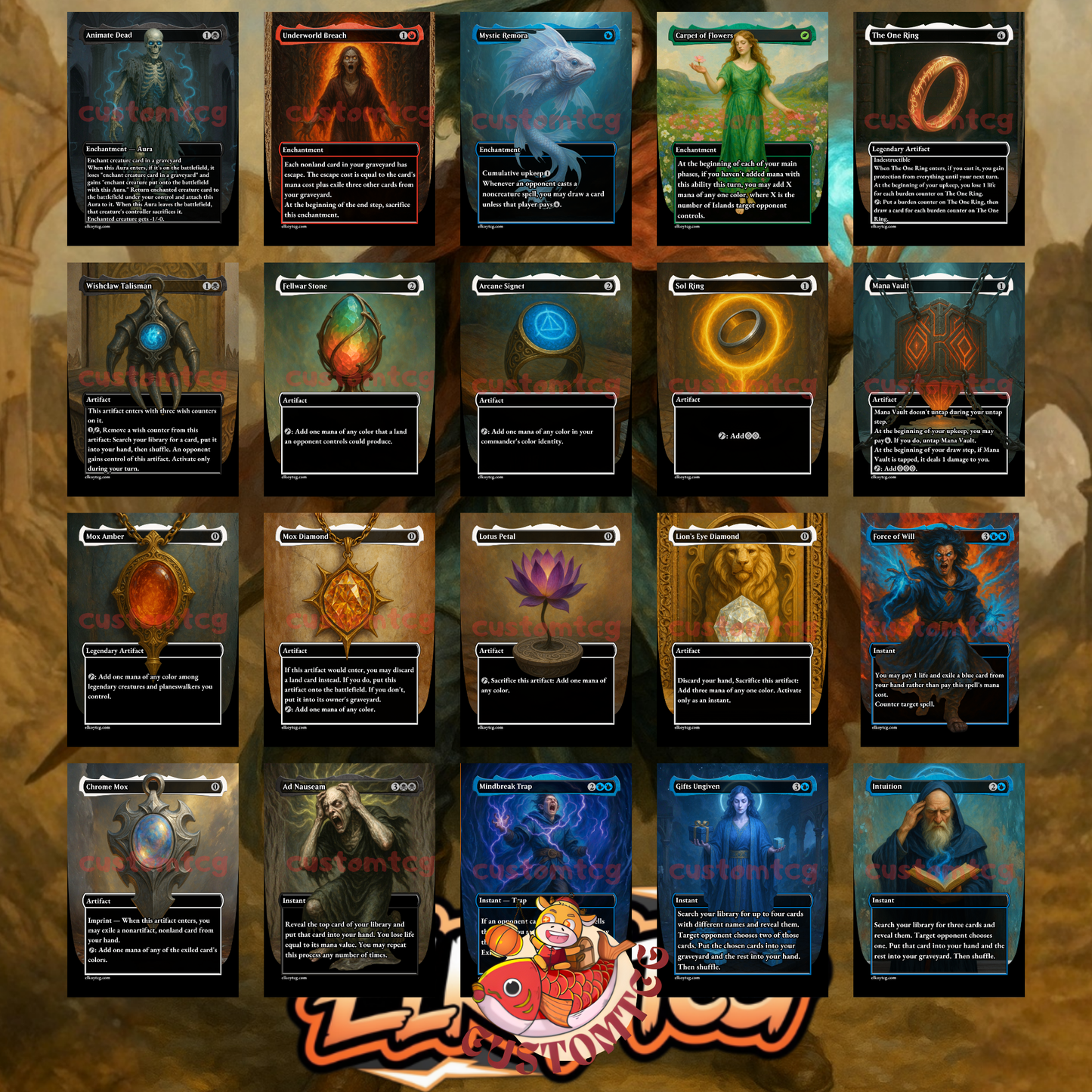 Terra, Magical Adept Custom Deck