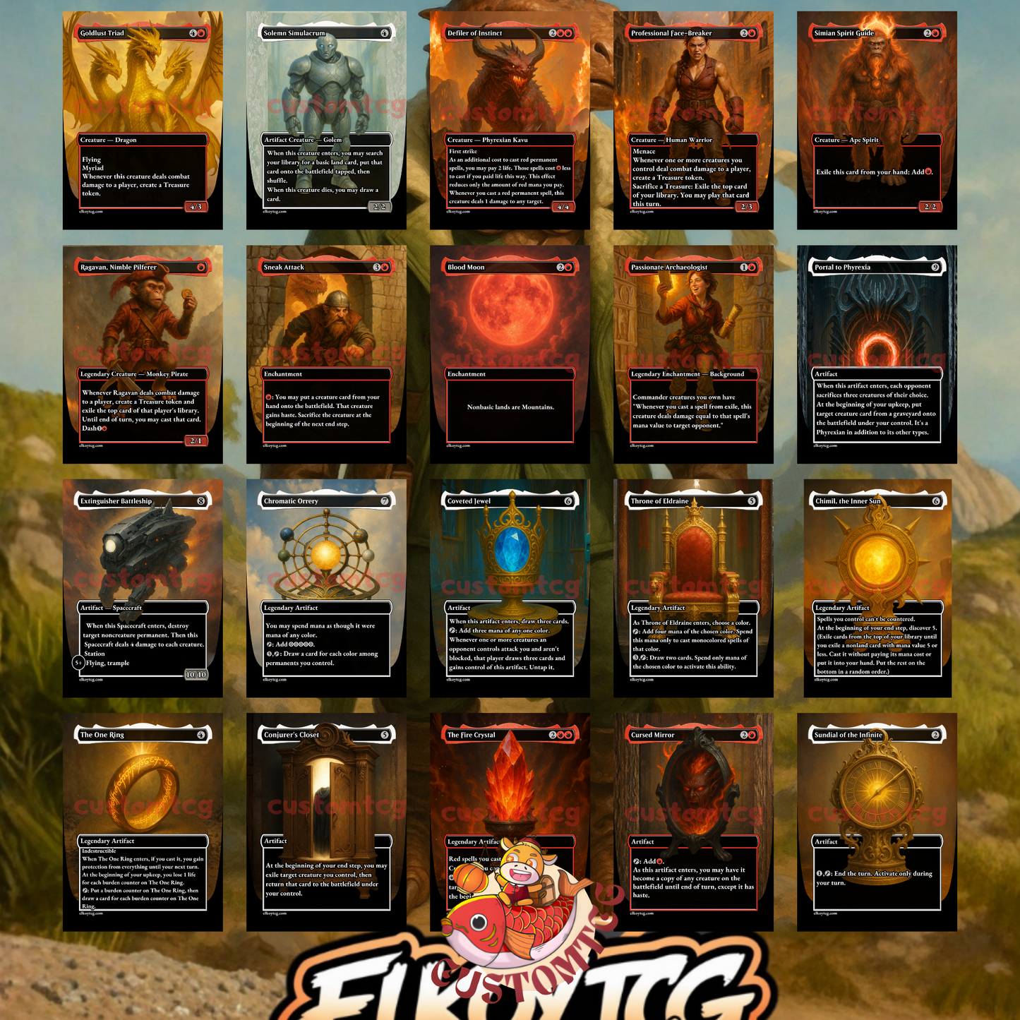Tannuk, Steadfast Second Custom Deck