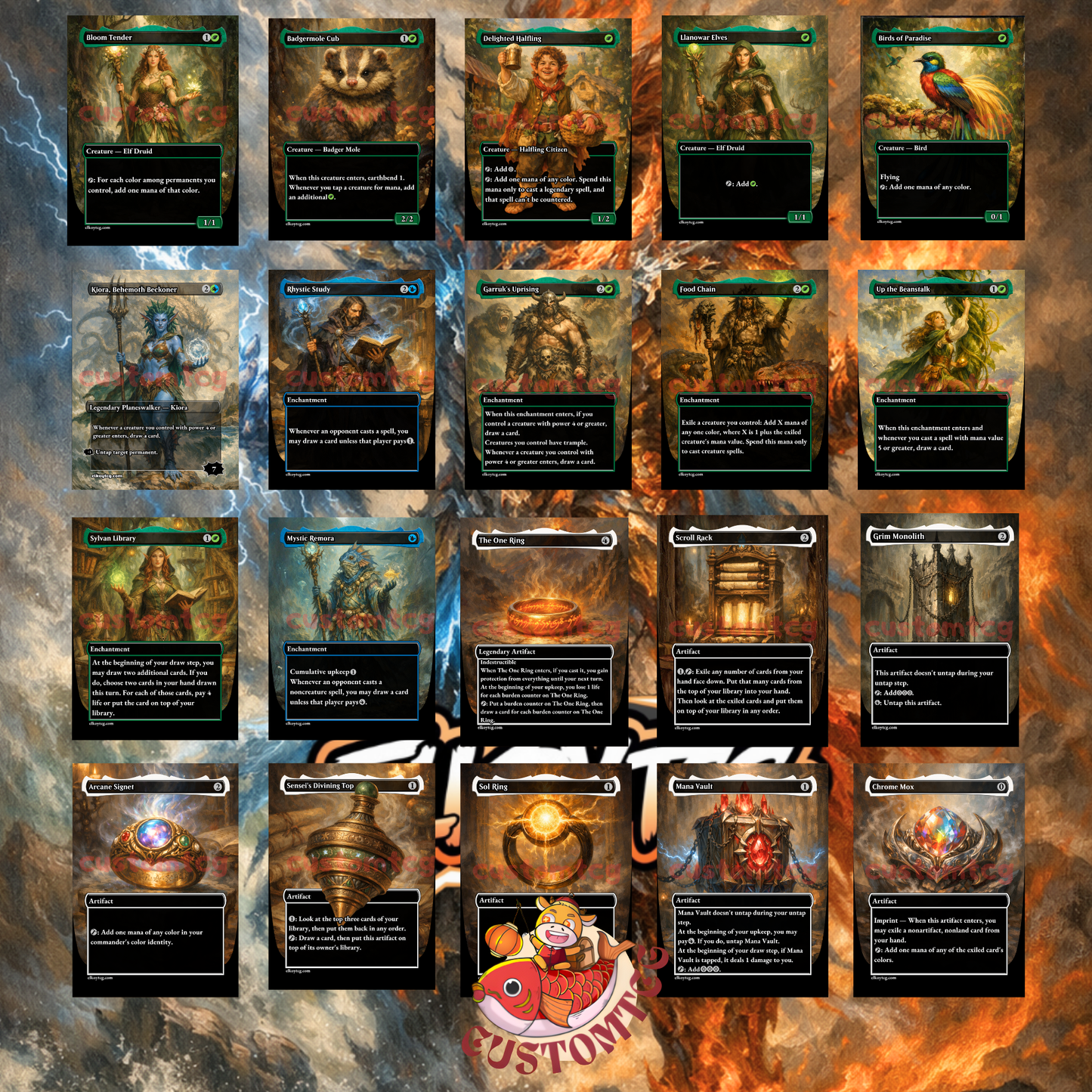 Maelstrom Wanderer Custom Deck