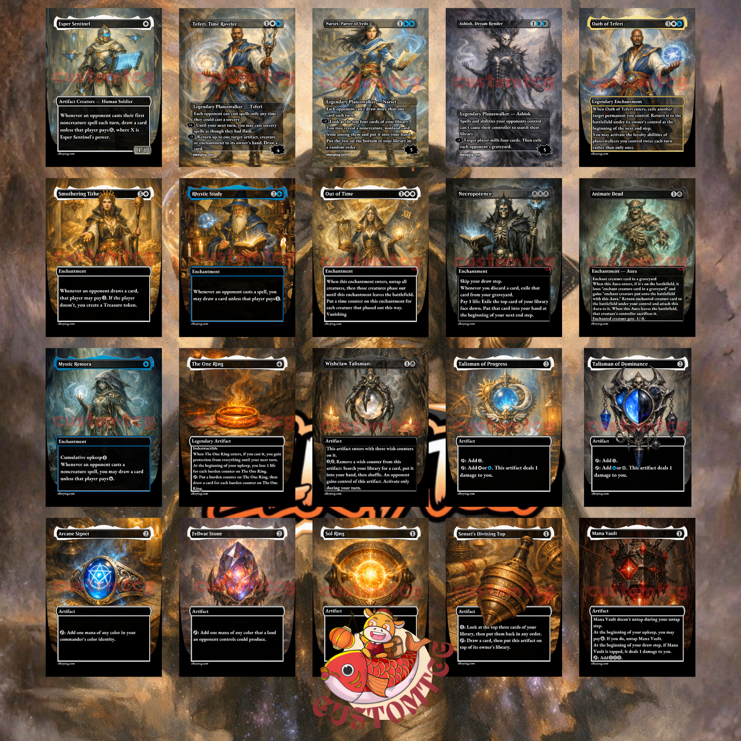 Aminatou, the Fateshifter Custom Deck