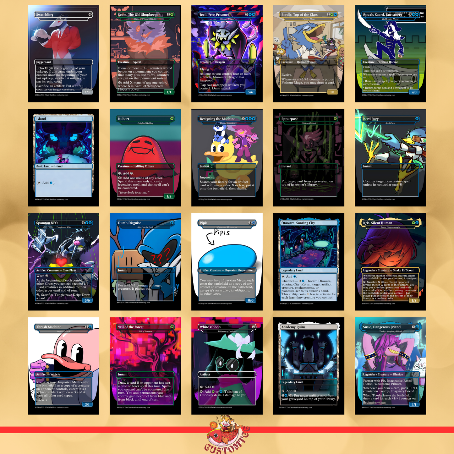Deltarune Custom Deck