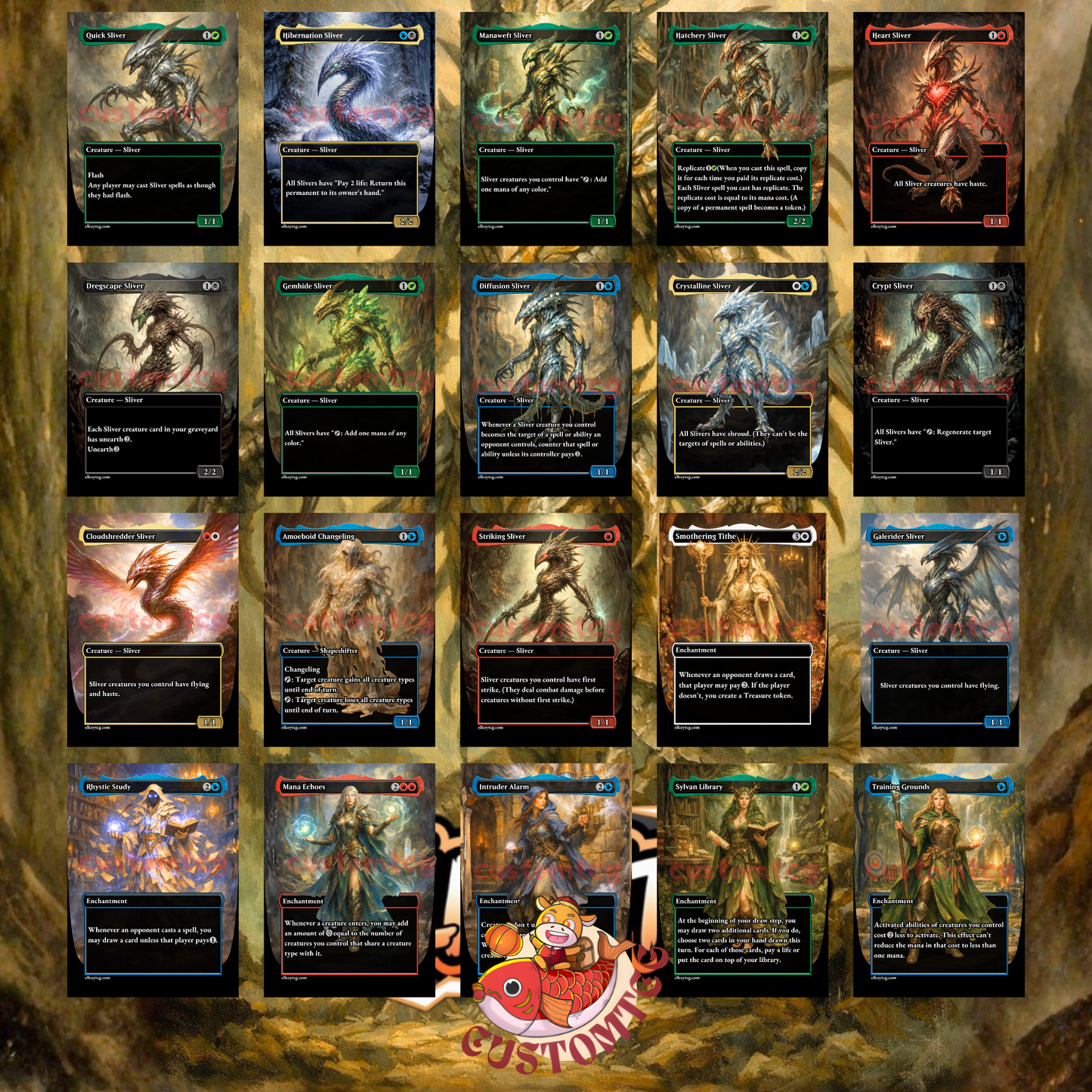 Sliver Overlord Custom Deck