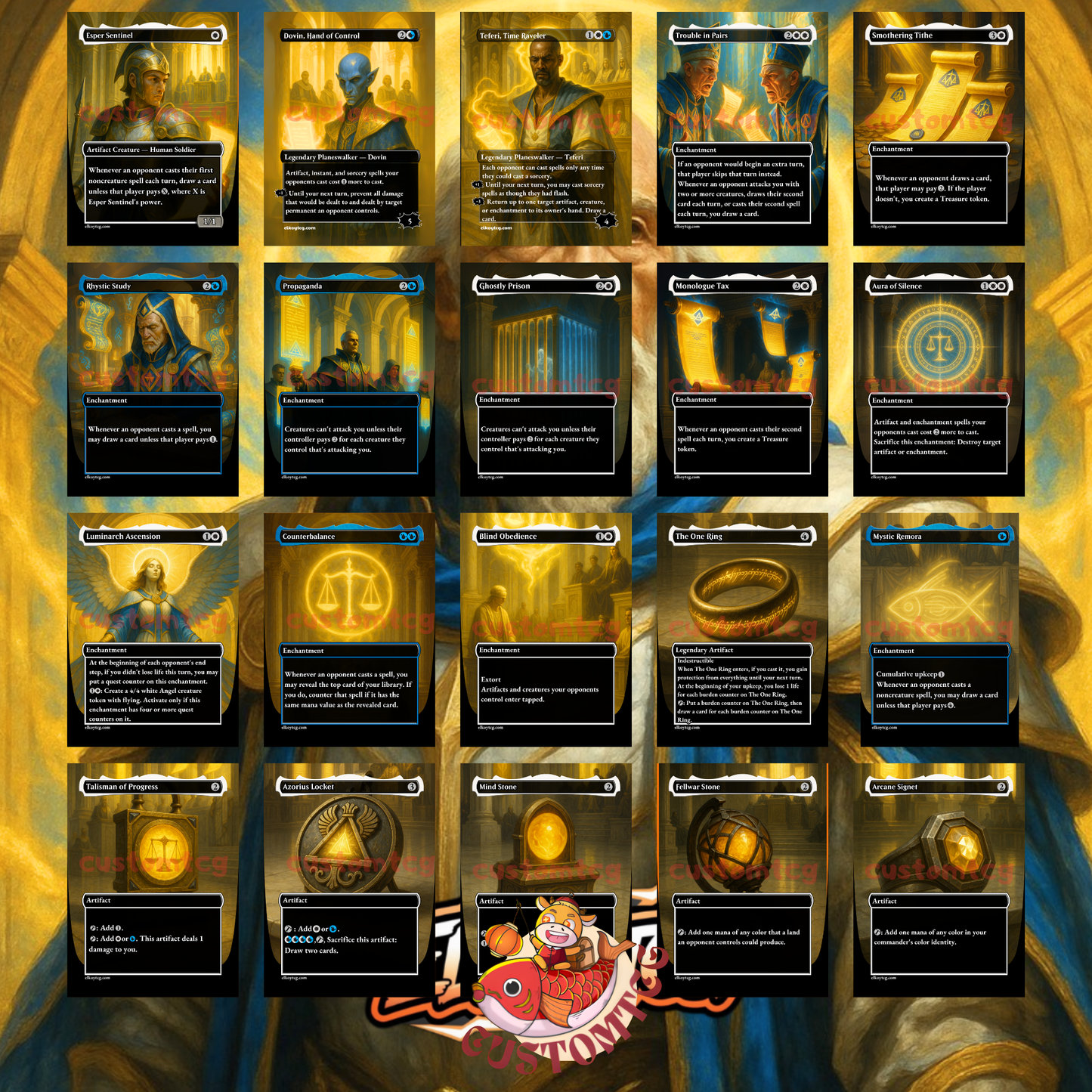 Grand Arbiter Augustin IV Custom Deck