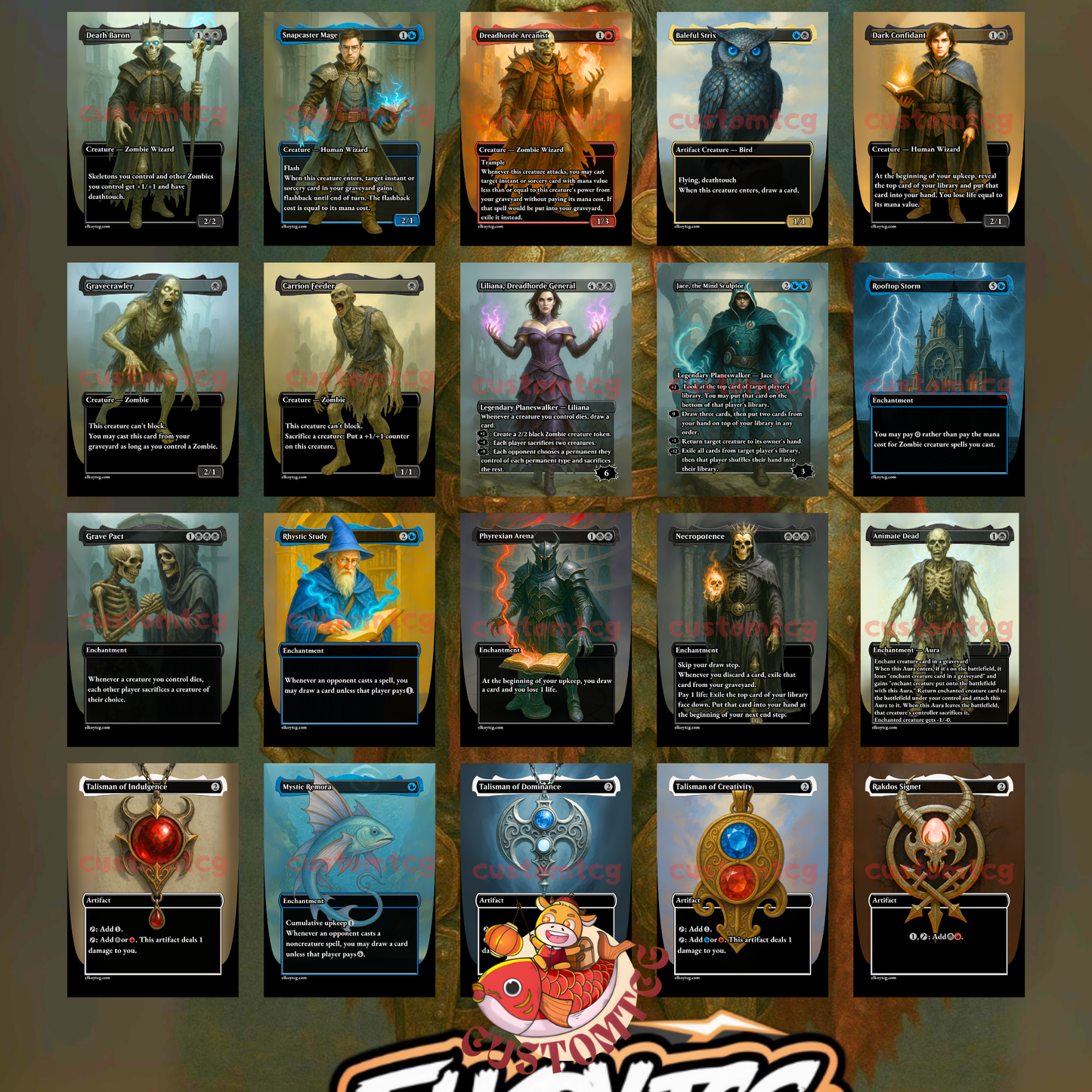 Sedris, the Traitor King – Custom Commander Deck (100 Cards + Tokens)