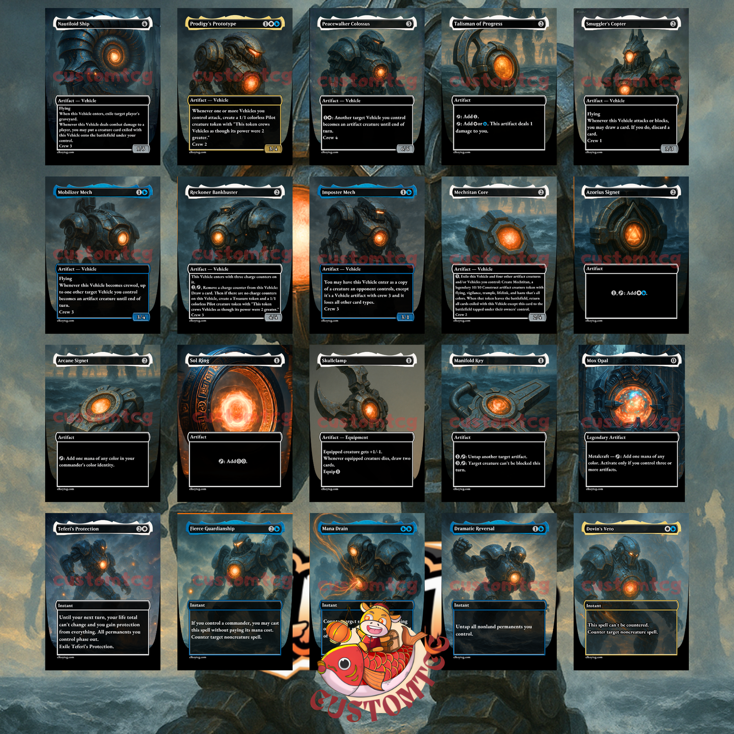 Shorikai, Genesis Engine V2 Custom Deck