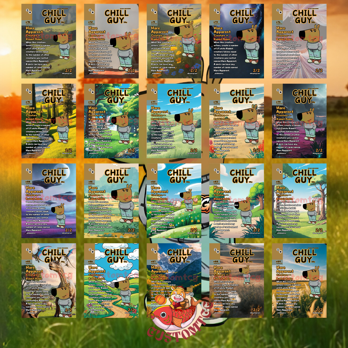 Chill Guy Commander Deck