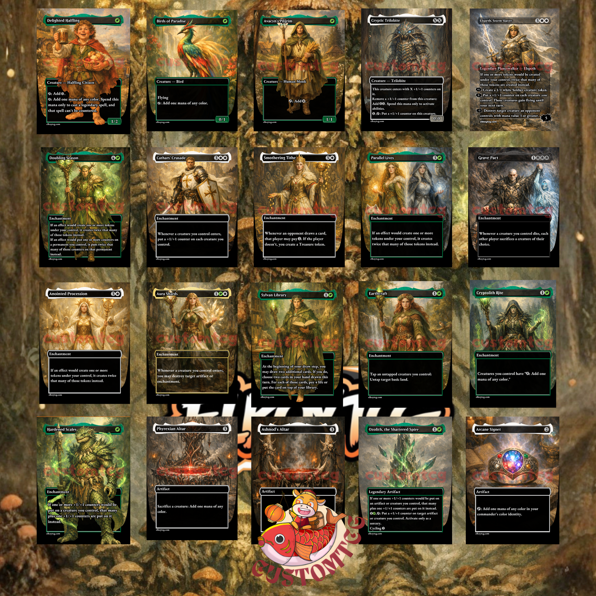Ghave, Guru of Spores Custom Mtg Commander Deck – ElkoyTCG