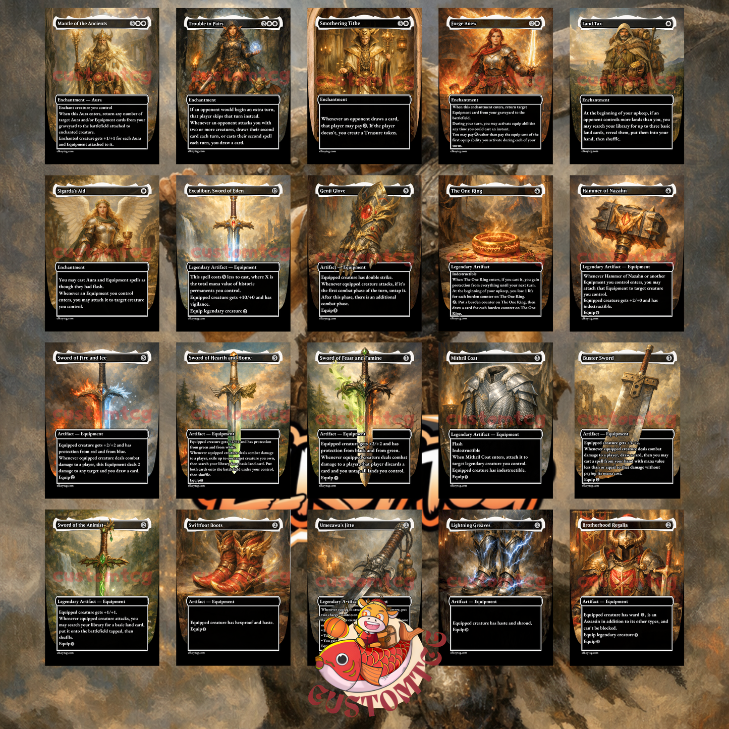 Cloud, Midgar Mercenary custom deck