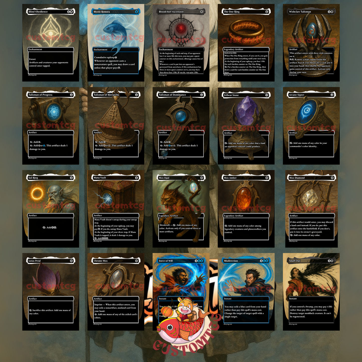Y'shtola, Night's Blessed Custom Deck