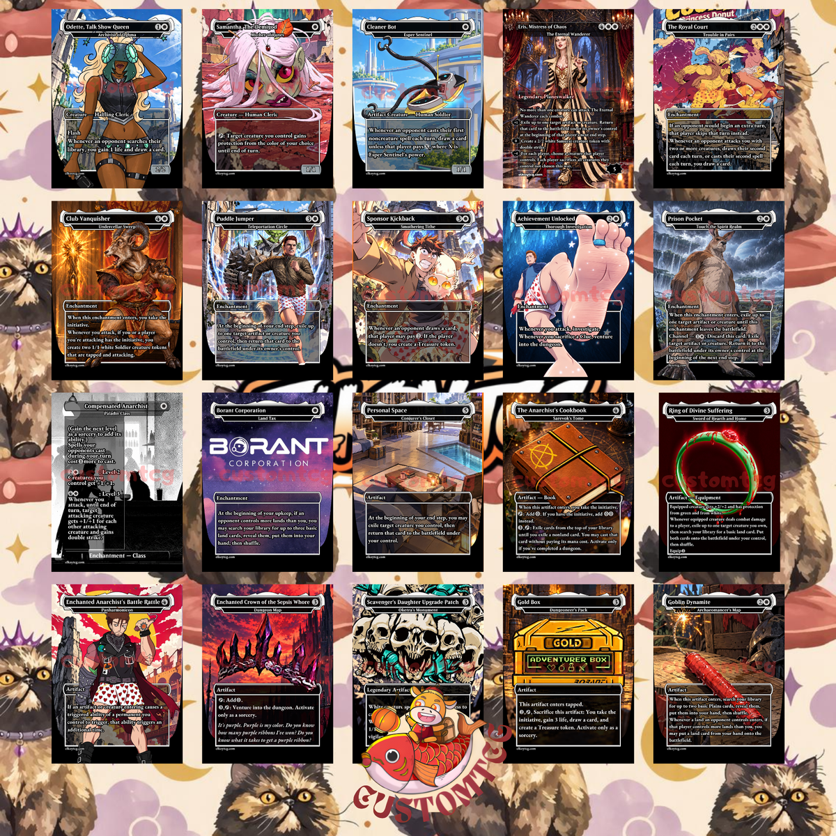 Dungeon Crawler Carl Custom Deck | Mono-White Dungeons, Blink & Initiative