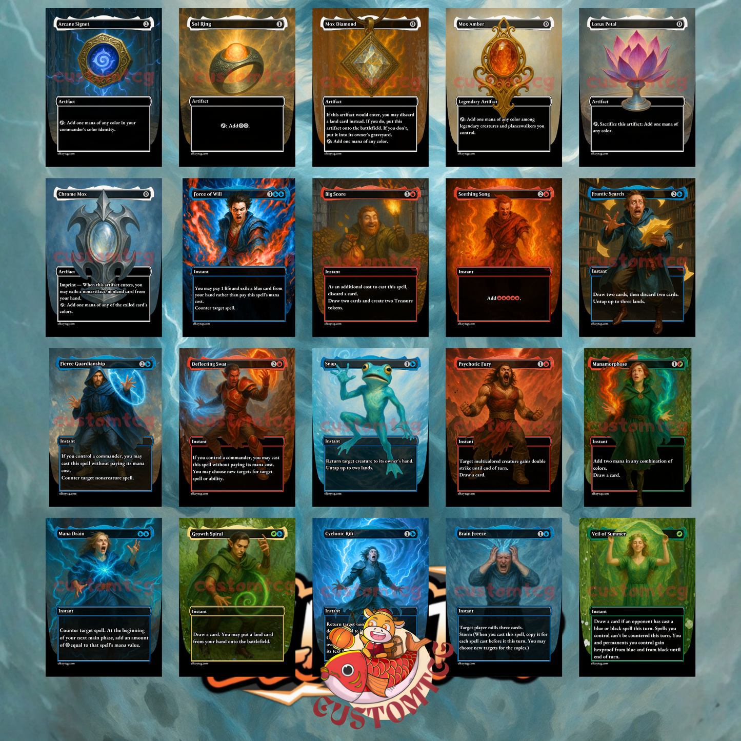 Storm, Force of Nature – Custom Deck