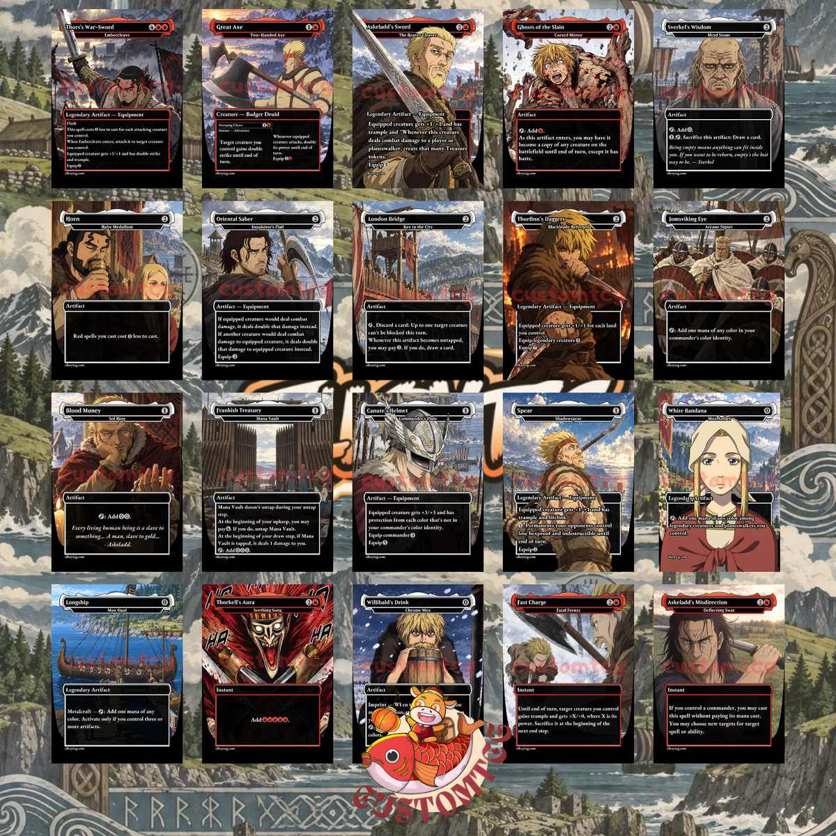 Vinland Saga Custom Deck