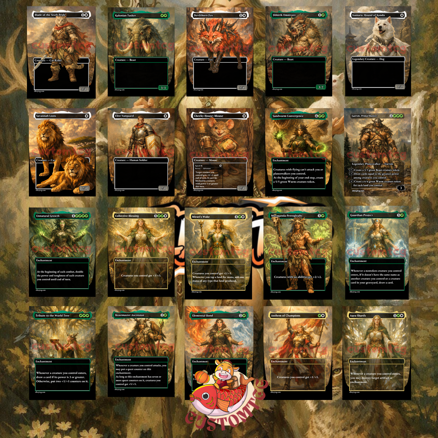 Jasmine Boreal of the Seven Custom Deck