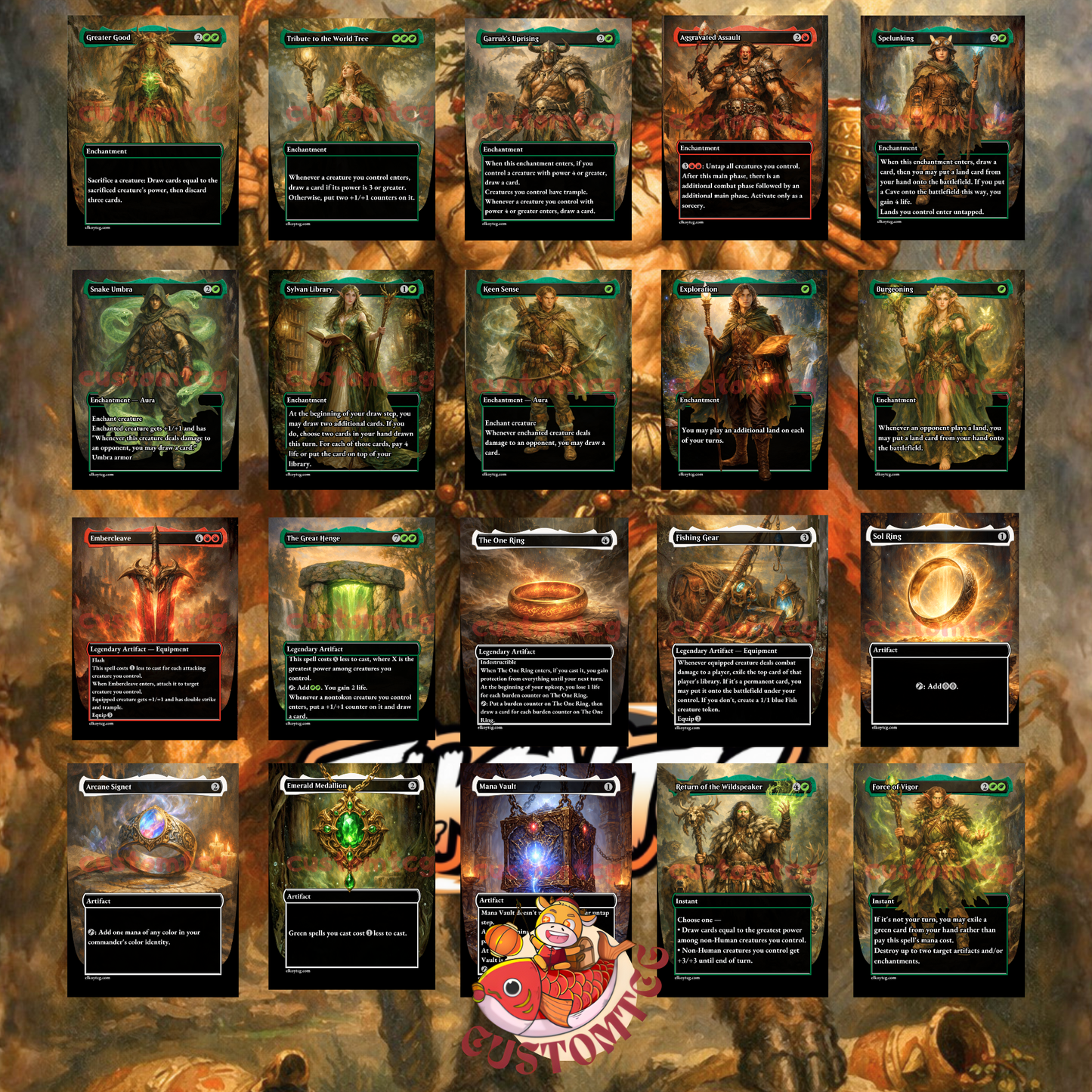 Xenagos, God of Revels Custom Deck