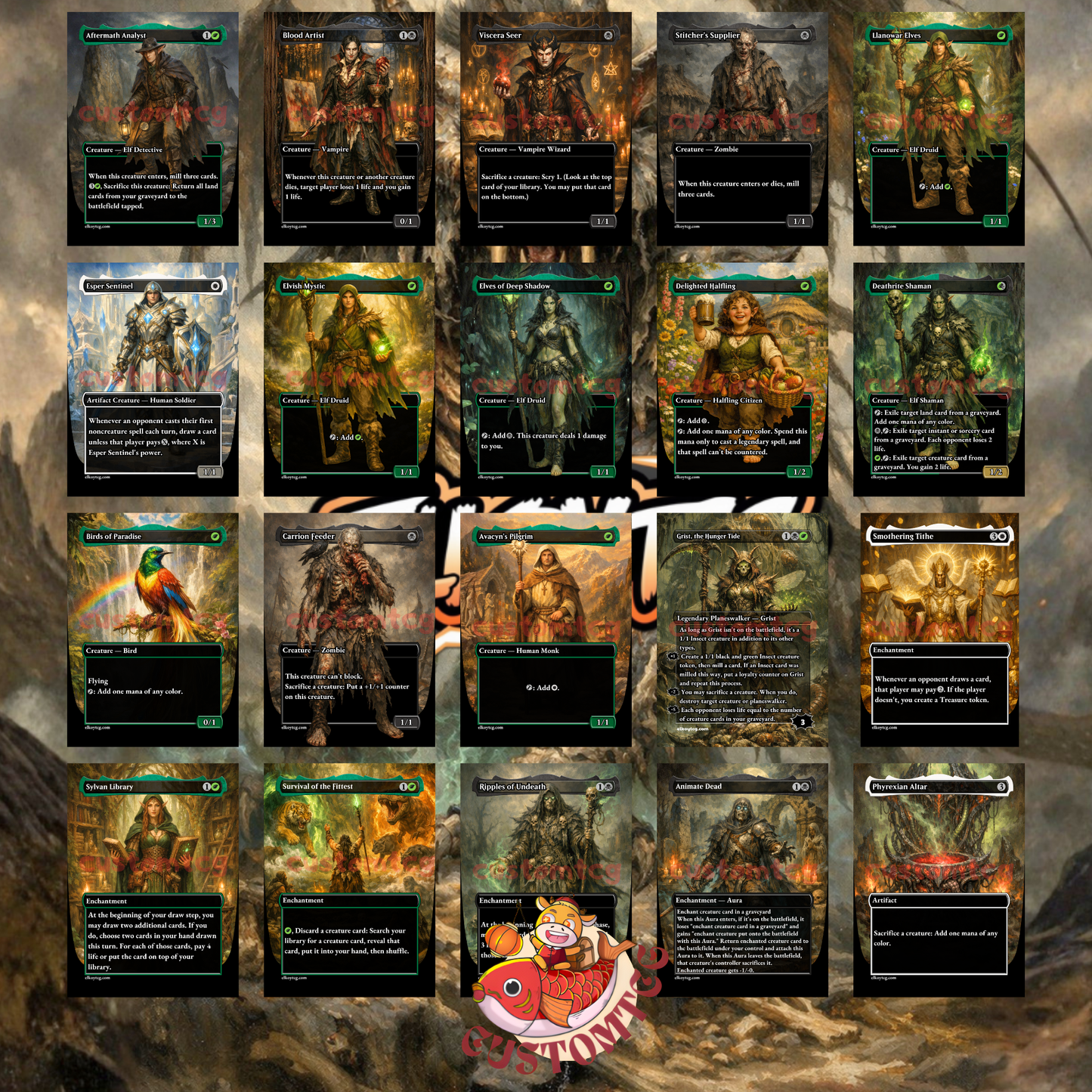 Nethroi, Apex of Death Custom Deck