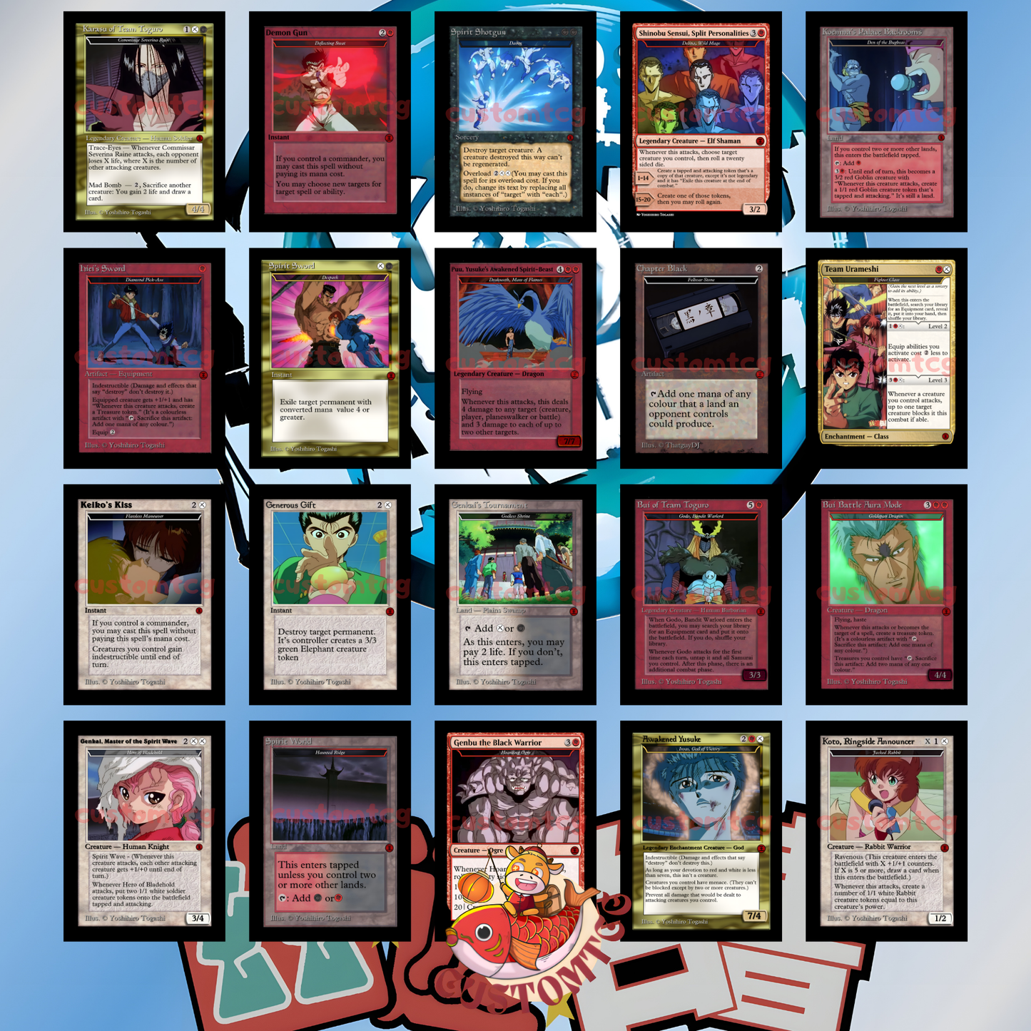 Yu Yu Hakusho Commander Deck