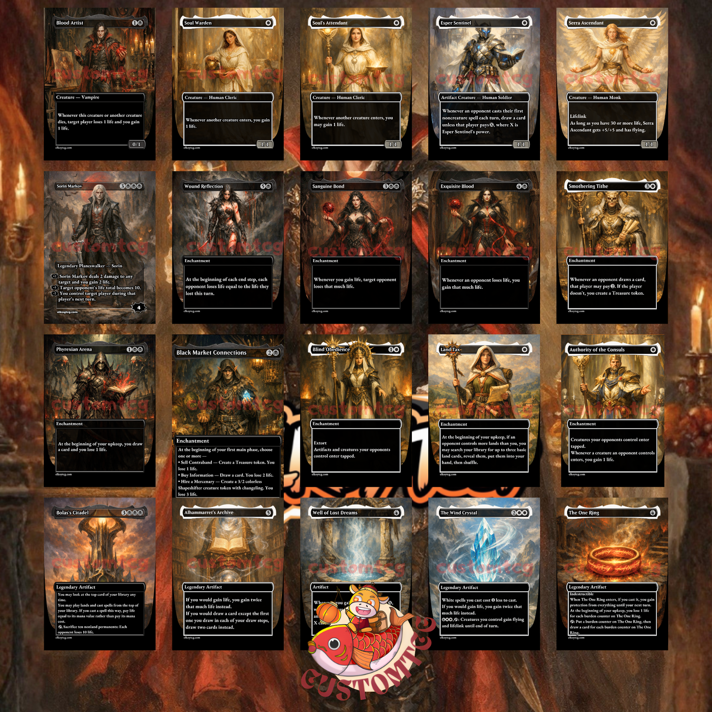 Astarion, the Decadent Custom Deck