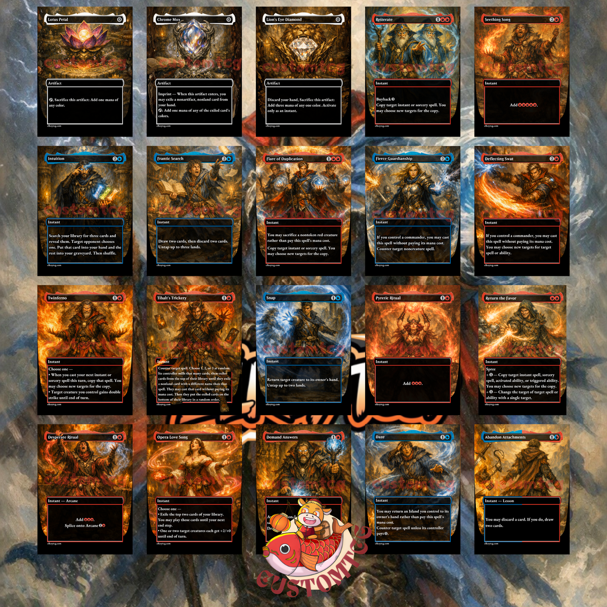 Ral, Monsoon Mage — Izzet Spellslinger Storm Custom Deck