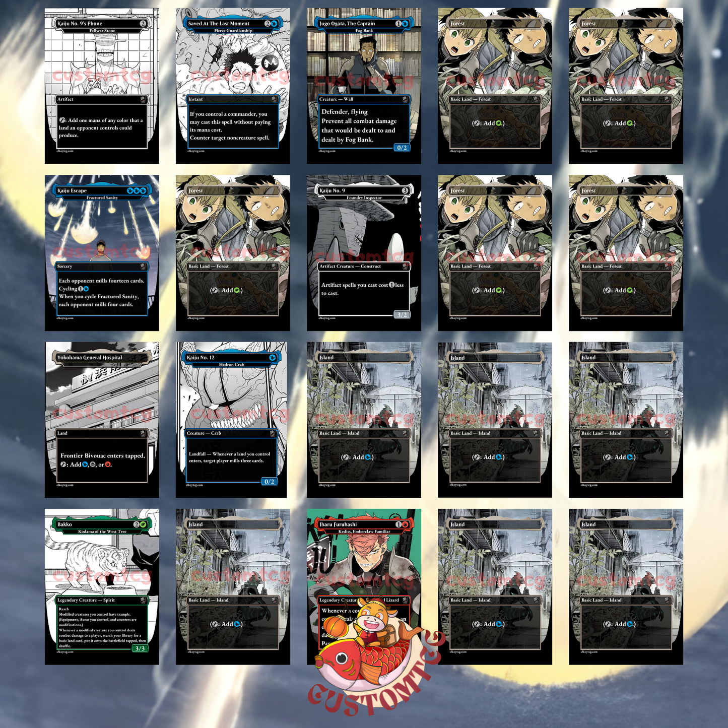 KAIJU Custom Deck