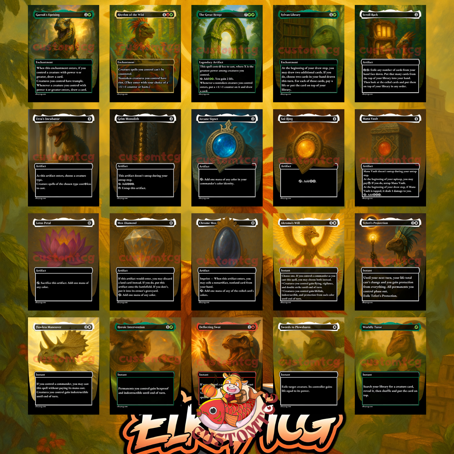 Gishath Custom Deck – Top 15 EDH Challenge! 🏆