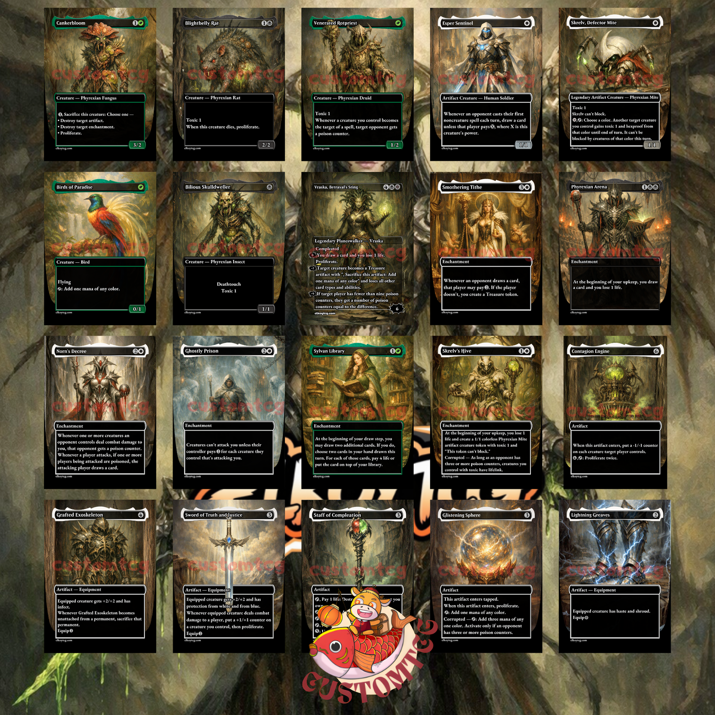 Ixhel, Scion of Atraxa Custom Deck