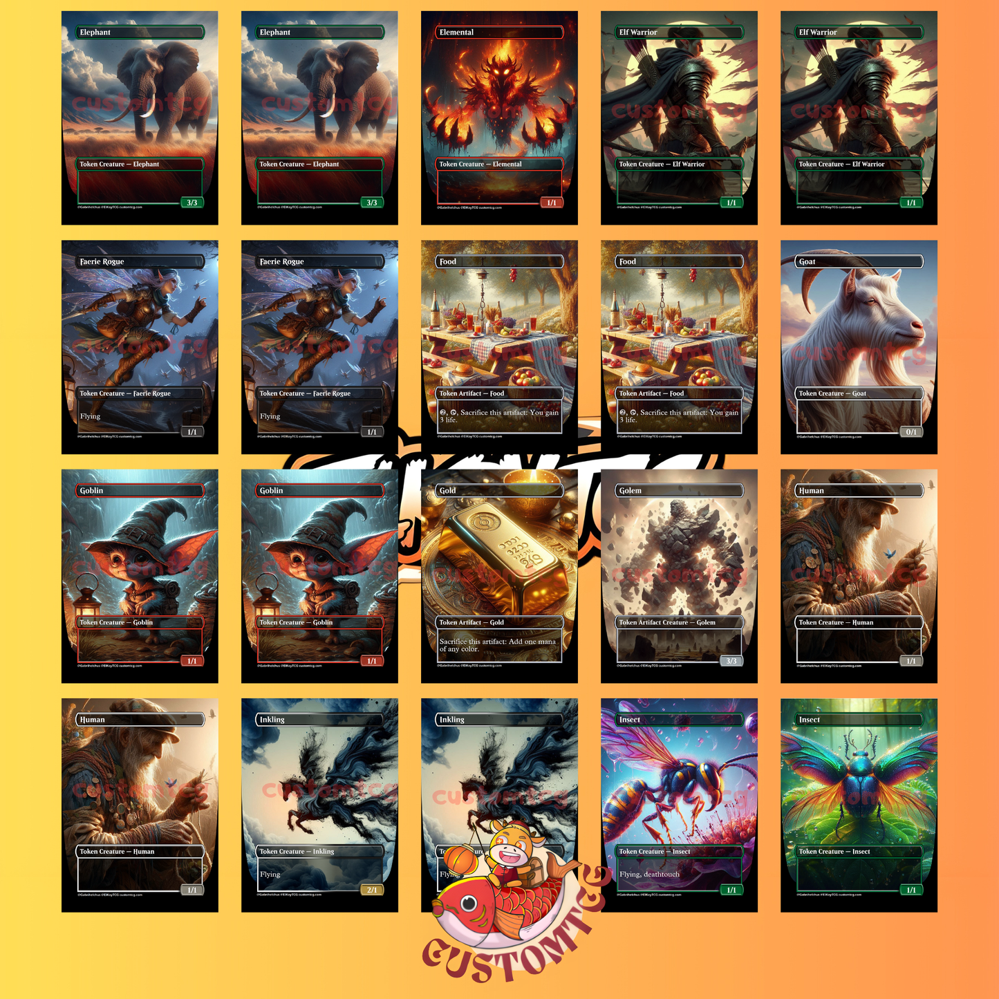 Custom Tokens Pack 🃏