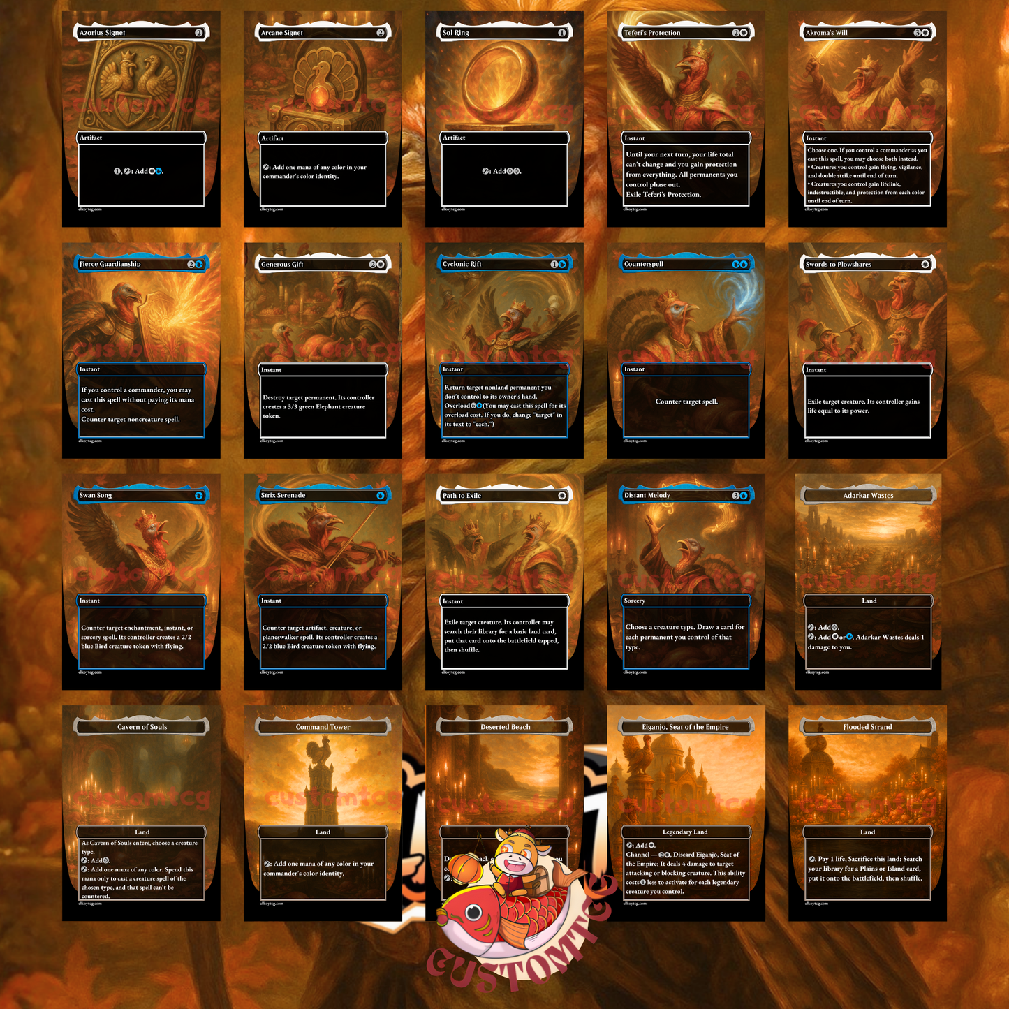 Kastral, The Windcrested Custom Deck