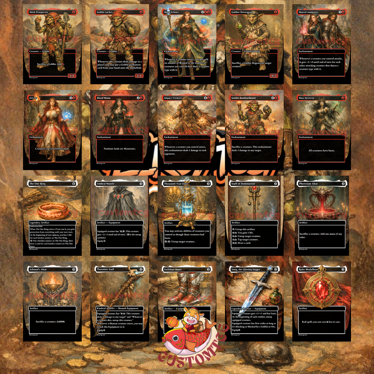 Krenko, Mob Boss Custom Deck V2