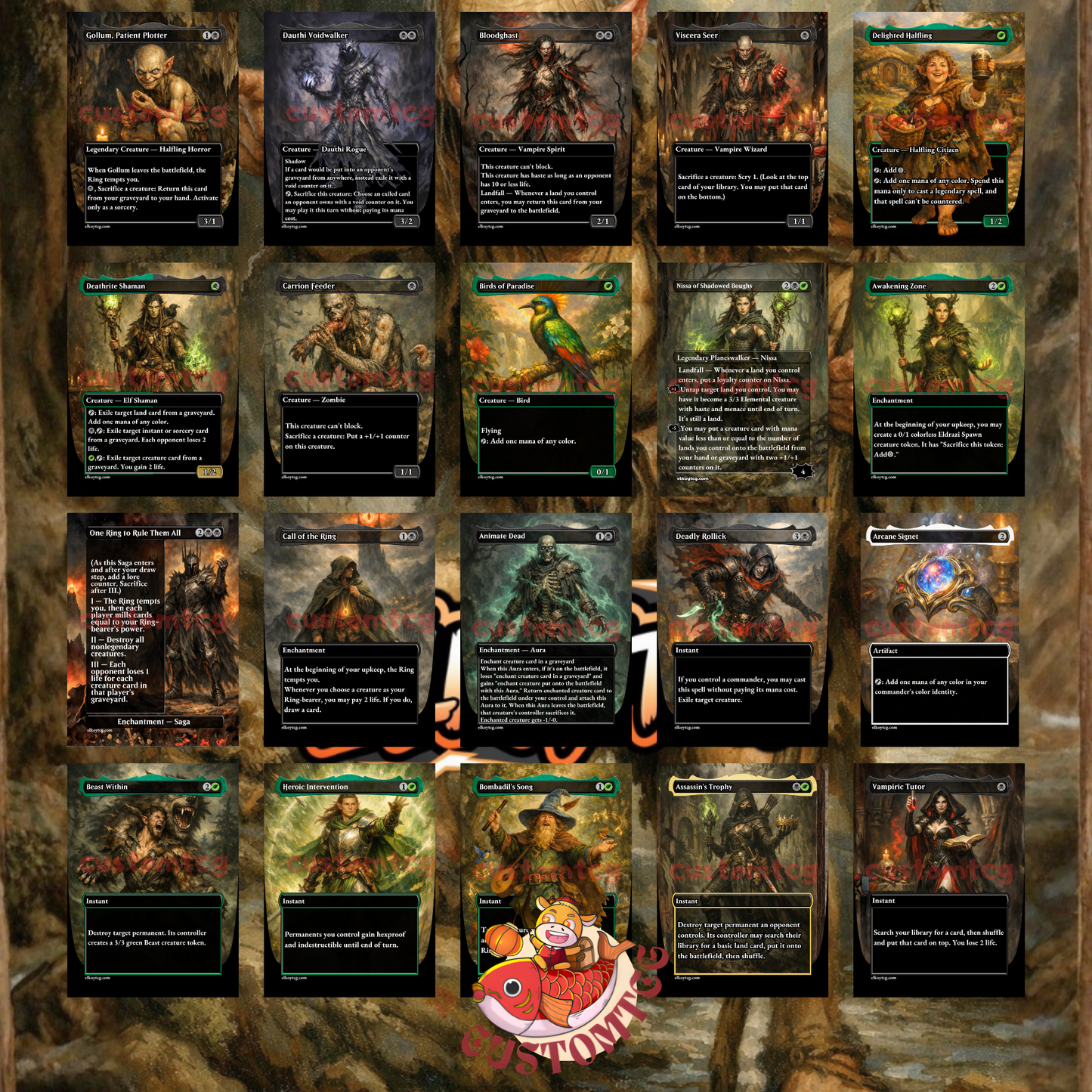 Sméagol, Helpful Guide Custom Deck