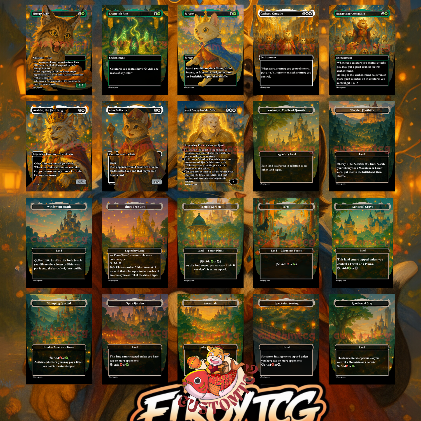 Rin and Seri, Inseparable V3 – Custom Commander Deck (100 Cards + Tokens)