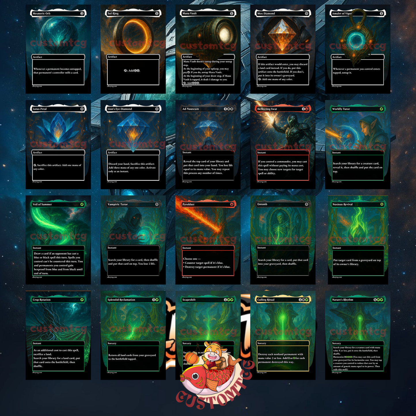 Hearthhull, the Worldseed – Custom Deck🌌