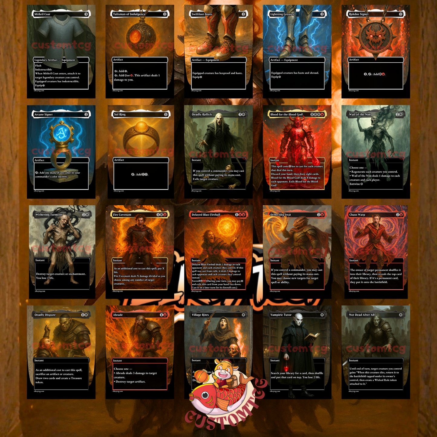 Judith, Carnage Connoisseur Custom Deck