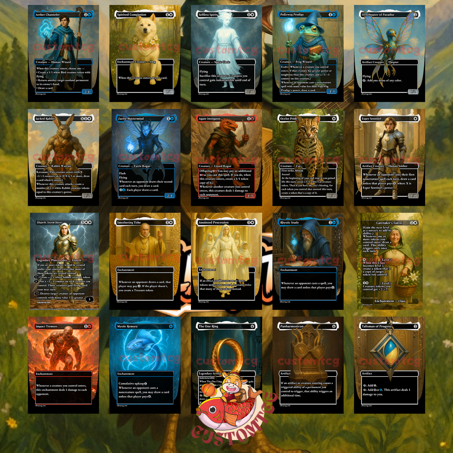 Zinnia, Valley’s Voice — Custom Commander Deck ✨