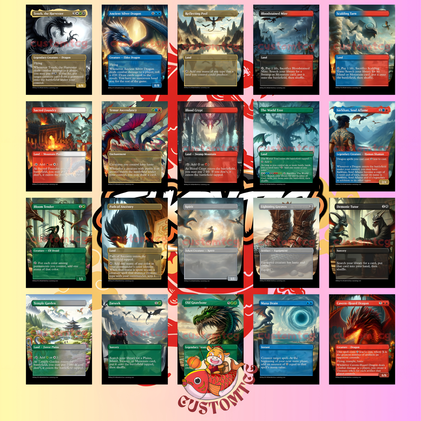 The Ur-Dragon Custom Deck - Bestseller 2024