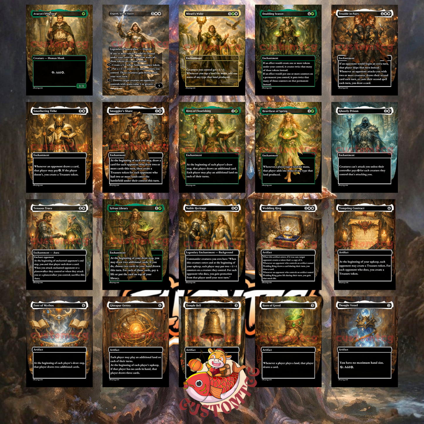 Gluntch, the Bestower Custom Deck
