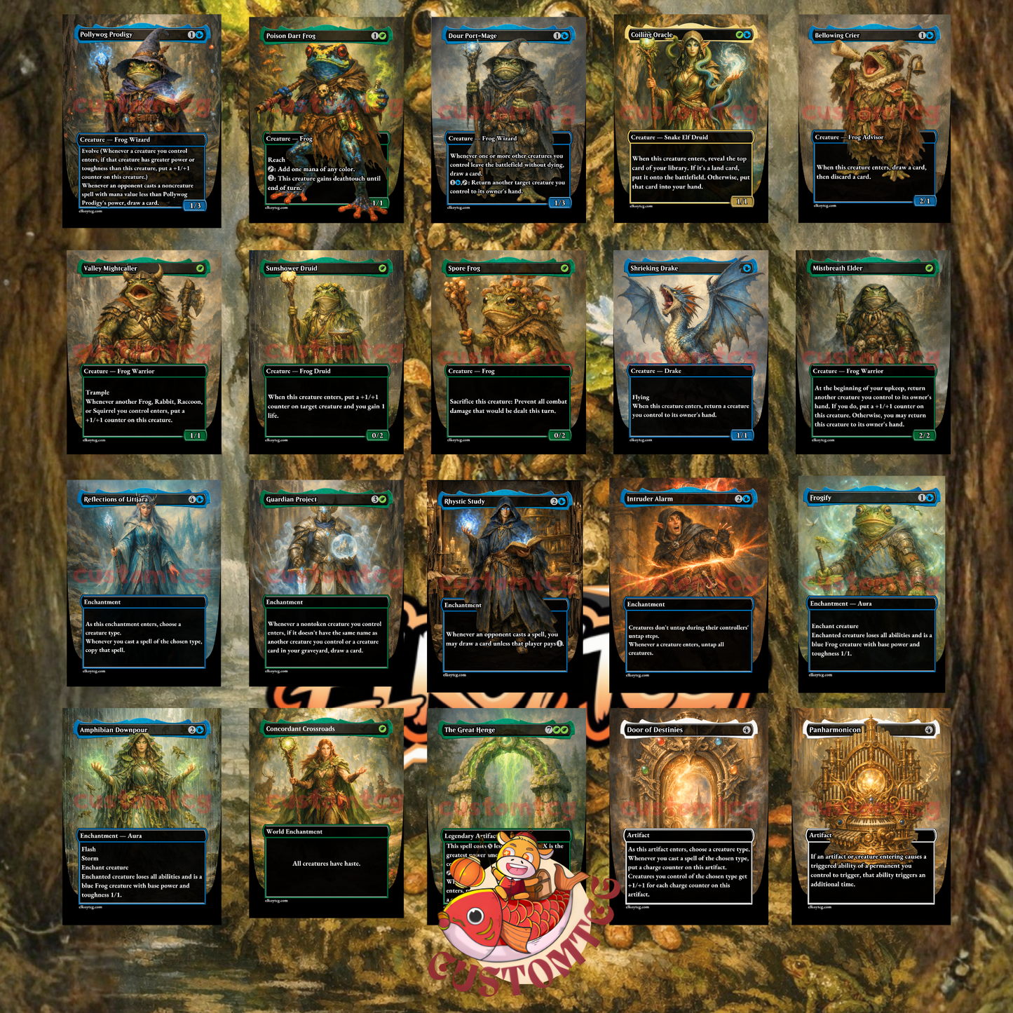 Clement, the Worrywort Custom Deck