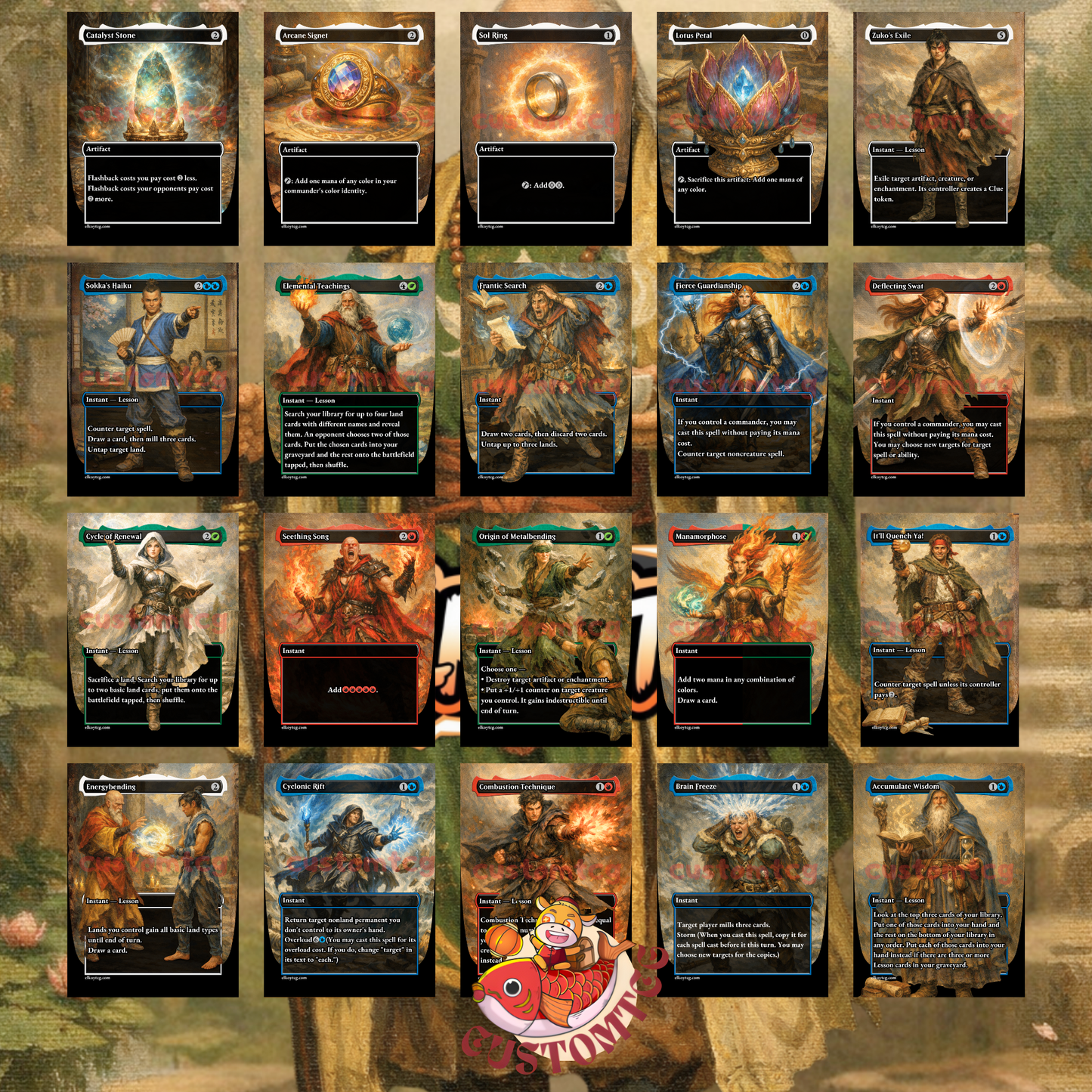 Iroh, Grand Lotus Custom Deck