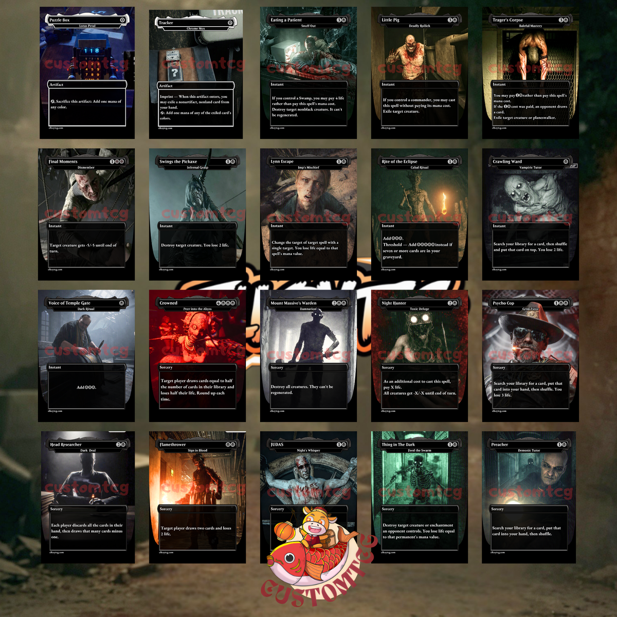 Outlast Custom Deck