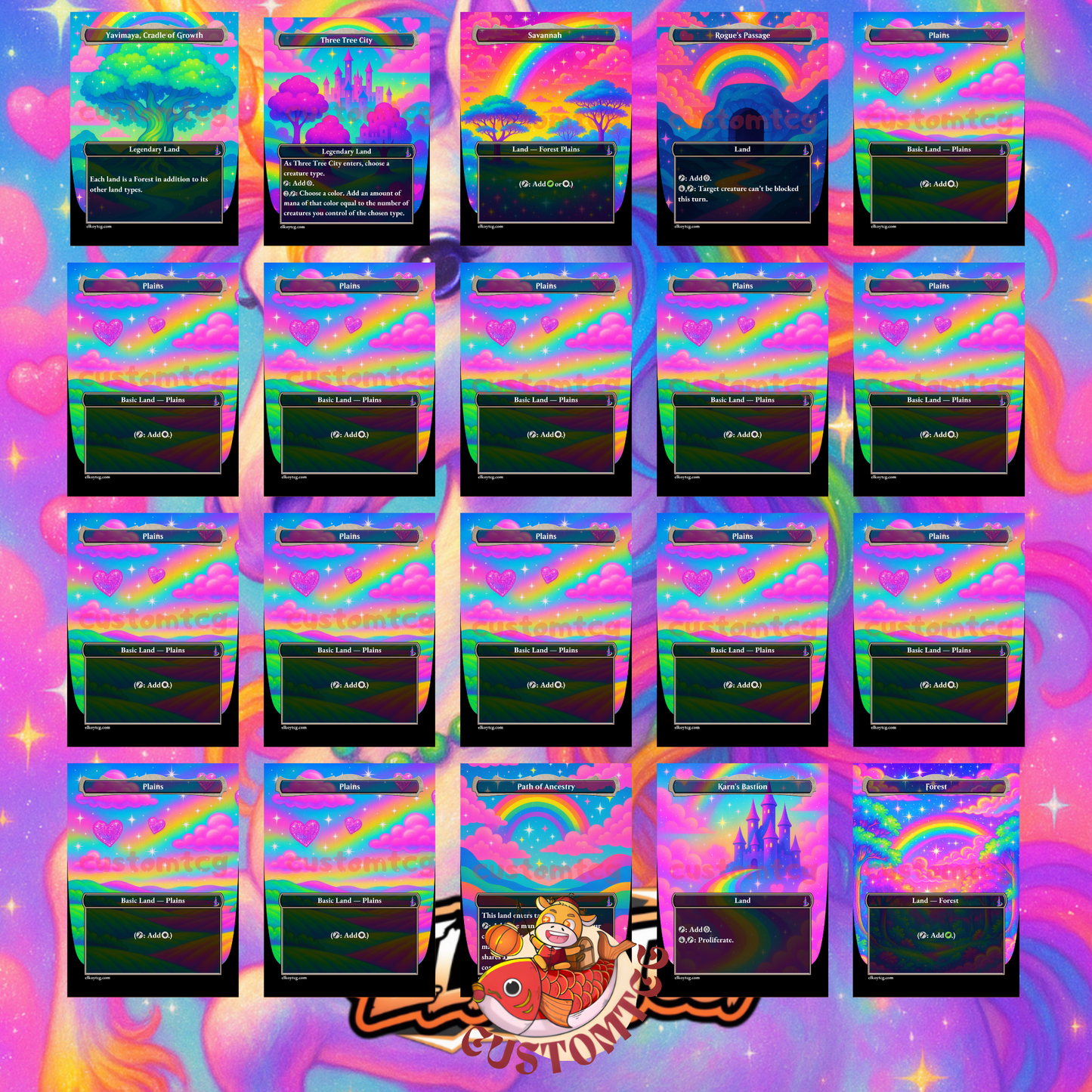 🌈 Lathiel, the Bounteous Dawn – Custom Deck